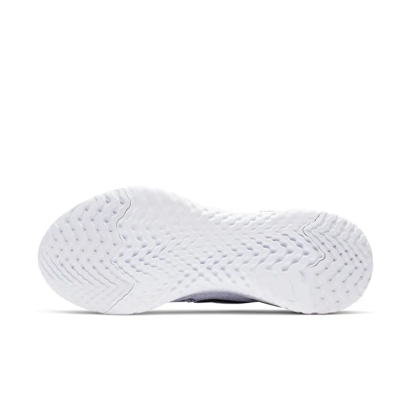Nike Epic React Flyknit 2 White White Pure Platinum Black (BQ8928-101)
