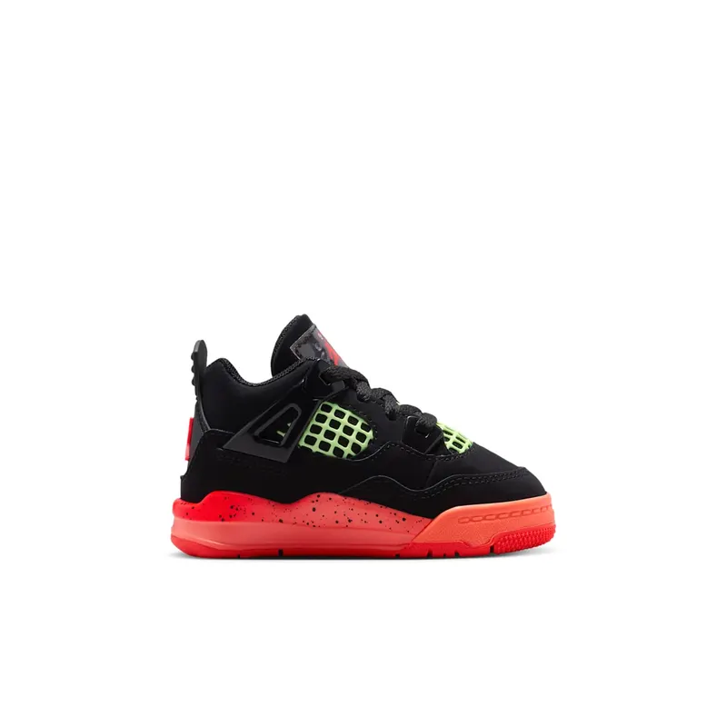 Air Jordan 4 Retro TD “Black Infrared Barely Volt” (II1270-001)