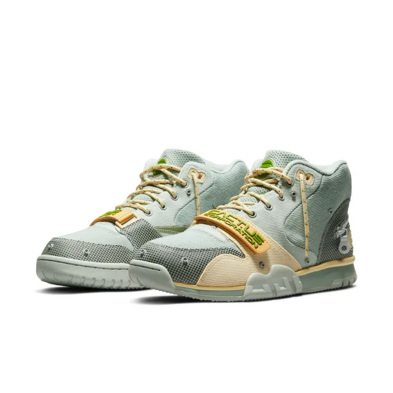 Nike Air Trainer 1 x Travis Scott Grey Haze – “Grey Haze / Olive Aura-canvas” (DR7515-001)