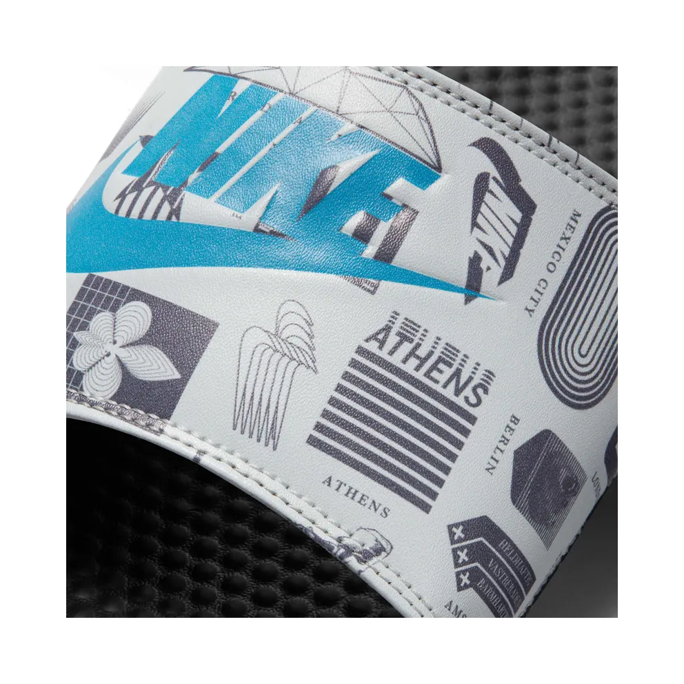 Nike Benassi JDI Summit White Black/Summit White/Iron Grey (631261-041)