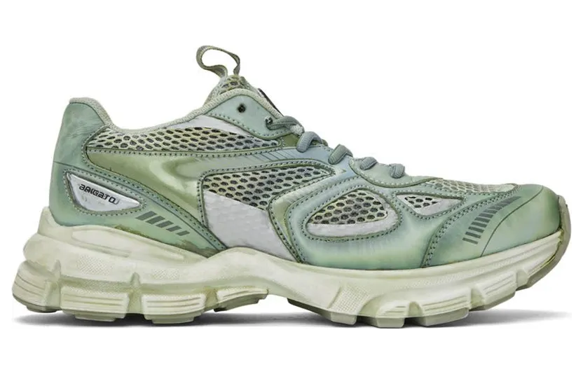 Axel Arigato Green Dip-Dye Marathon BELGIAN BLOCK (33115)