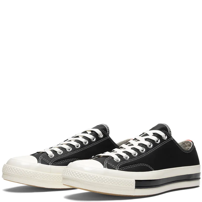 Converse Chuck Taylor All-Star 70s Ox Kasina Black/Egret-Fiery Red (162838C)