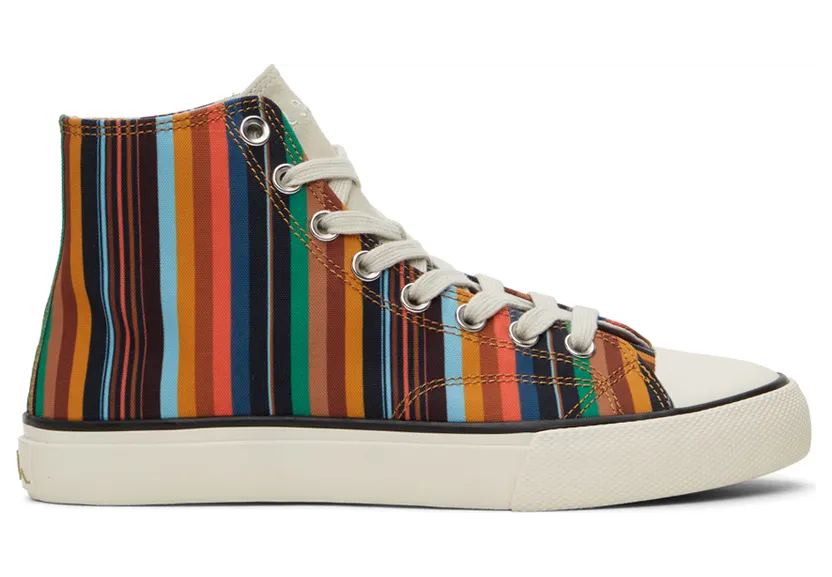 Paul Smith Striped Carver Sneakers (M1S-CVR12-GCVS)