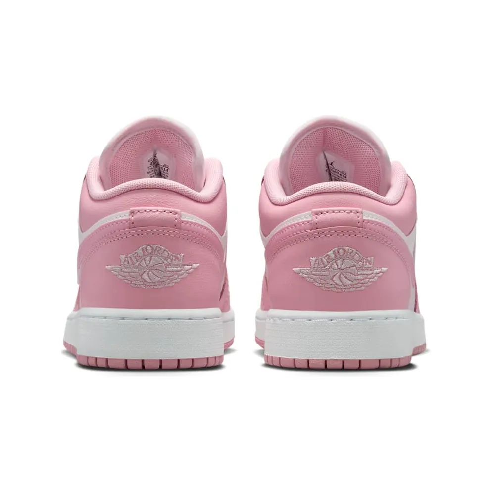 Air Jordan 1 Low GS “Medium Soft Pink White'” (553560-614)