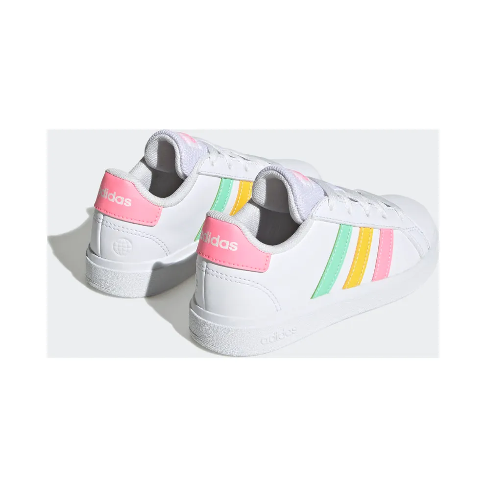 Adidas Grand Court Lifestyle Tennis Lace-Up Cloud White / Pulse Mint / Beam Pink (HP8910)
