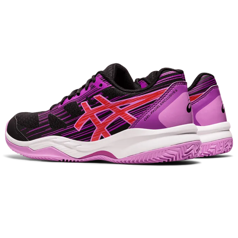 Asics GEL-PADEL™ EXCLUSIVE 6 Black/Lavender Glow (1042A143.004)