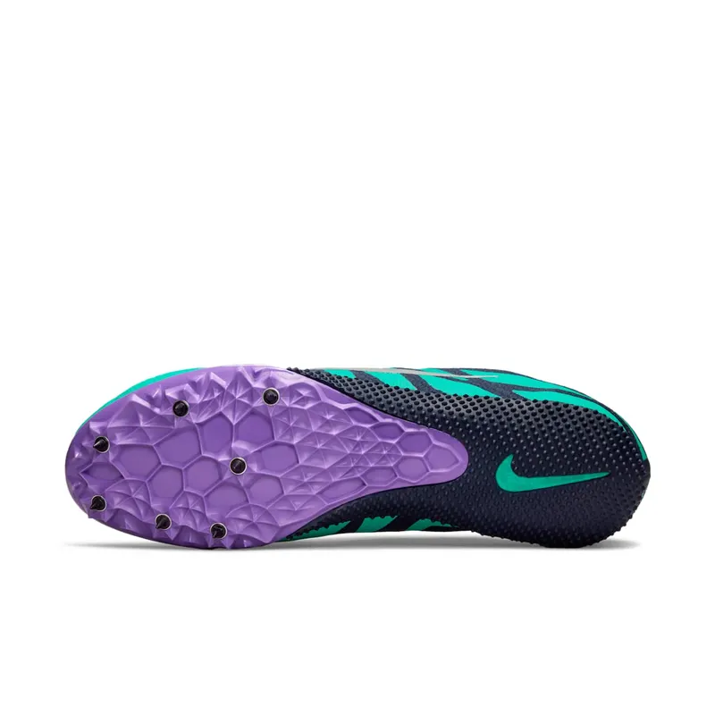 Nike Zoom Rival S 9 Track and field sprinting spikes Blue (907564-406)