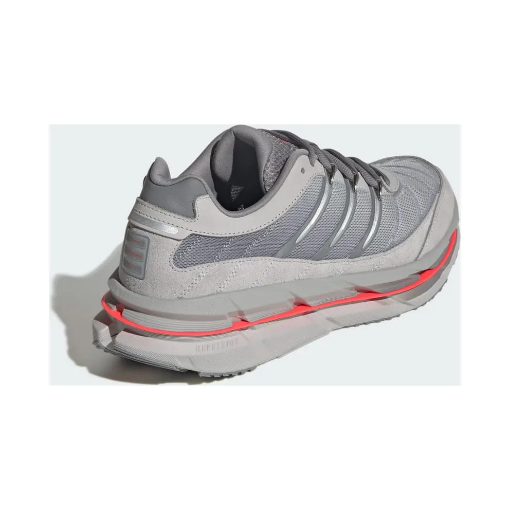 Adidas Adistar HRMY Grey Two / Silver Metallic / Solar Red (JQ8744)