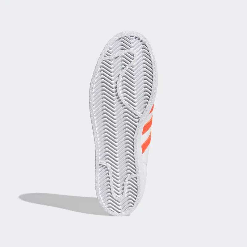 adidas Superstar Crystal White / Solar Red / Grey Two (GZ3451)