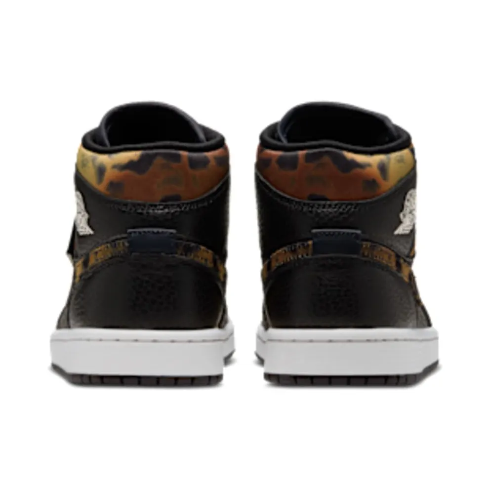Air Jordan 1 Mid – “Black / Velvet Brown / Chalk” (IQ5161-001)
