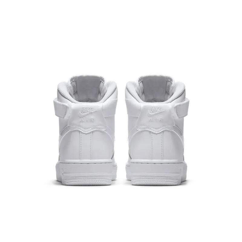 Nike Air Force 1 High White (GS) White/White (653998-100)