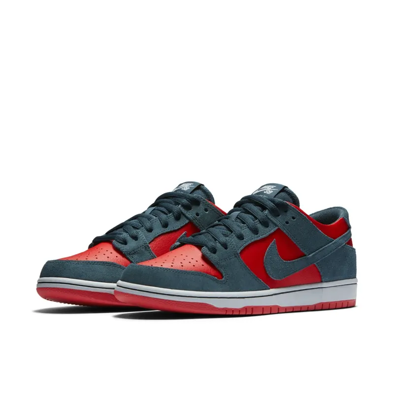 Nike Dunk SB Low Reverse Shark Team Red/Nightshade-White (854866-336)