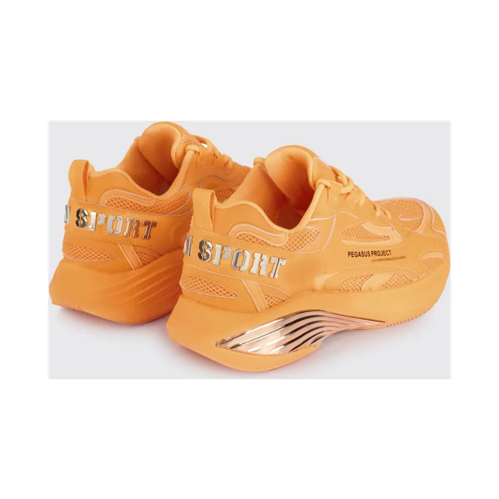 Plein Sport Pegasus Project Mesh And Rubber Orange (SAFSUSC0935STE003N86)