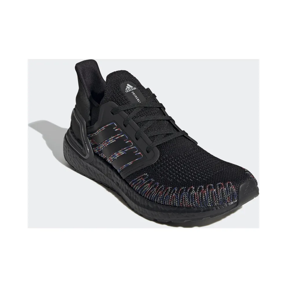 adidas Ultra Boost 20 Black Multi Core Black/Core Black/Multi-Color (EG0711)