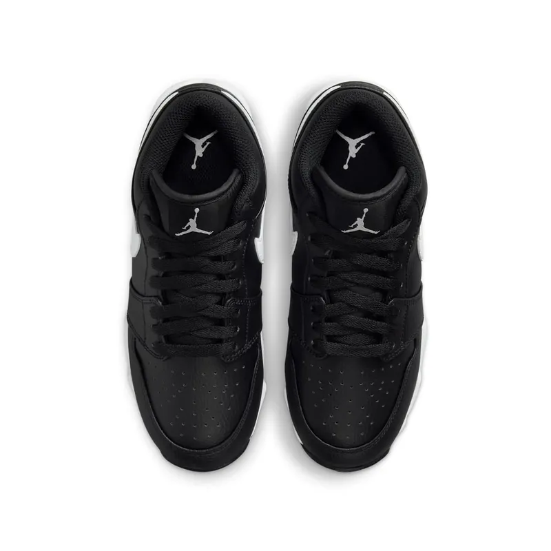 Jordan 1 Low Cleat GS “Black / White” (HF6885-001)