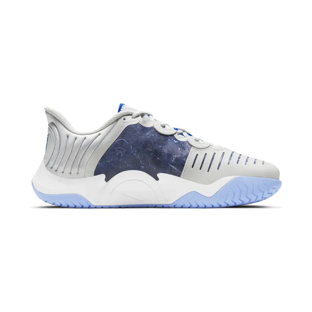 NikeCourt Air Zoom GP Turbo Hardcourt “Grey Fog / Aluminium / White / Hyper Royal” (CK7513-024)