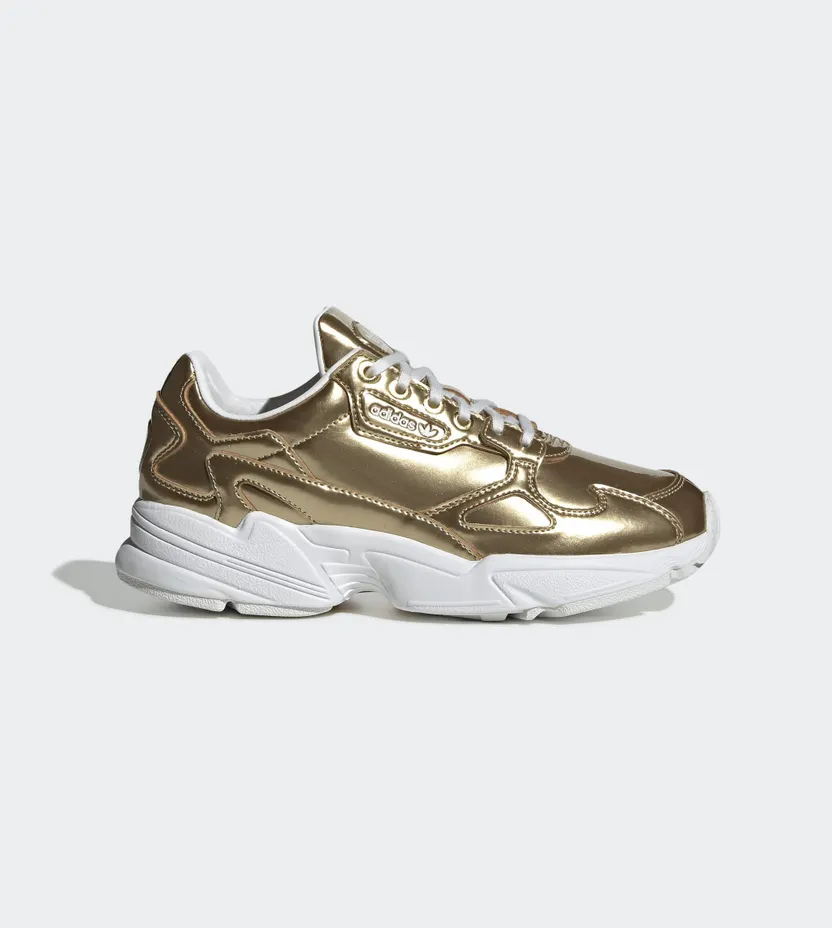 Adidas Falcon ‘Gold Metallic’ Gold Metallic/Gold Metallic/Crystal White (FV4318)