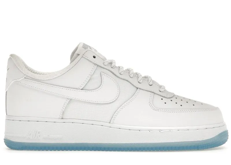 Nike Air Force 1 Low ’07 White Ice Blue Sole (FV0383-100)
