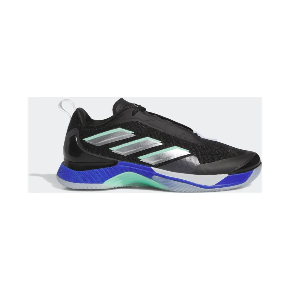 adidas Avacourt Clay Court Tennis Shoes Cloud White / Silver Metallic / Pulse Mint (HQ8410)