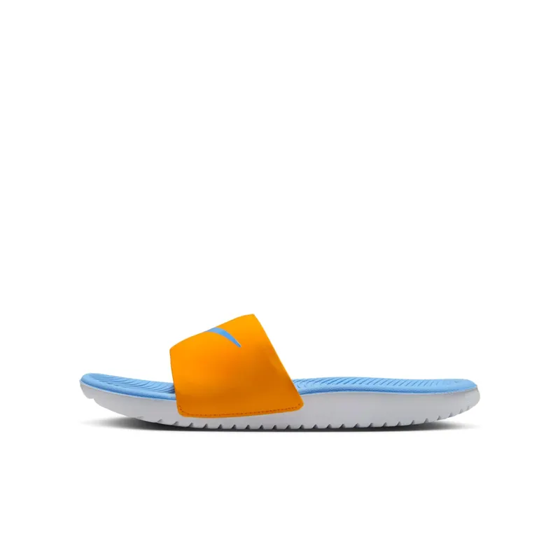 Nike Kawa Slide Orange Peel White University Blue (FJ8812-801)