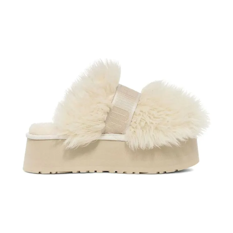 UGG Sustainable Fluff Momma Slide White (1131974-WHT)