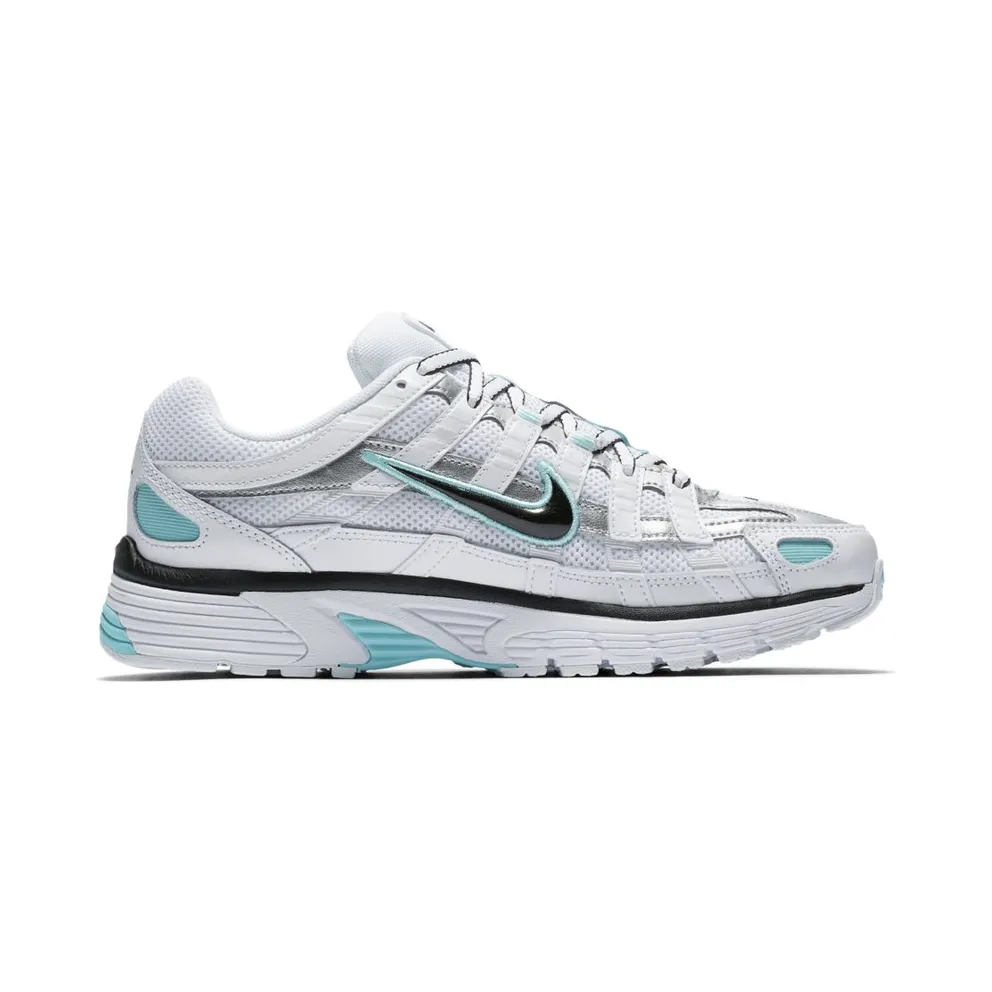 Nike P-6000 White Light Aqua (W) White/Metallic Silver-Light Aqua-Black (BV1021-104)