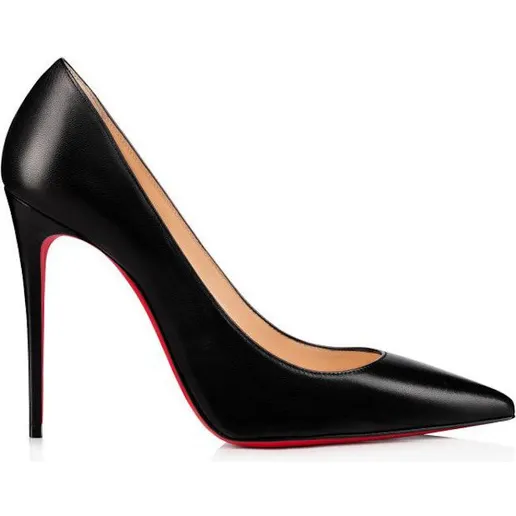 Christian Louboutin Kate 100mm Pump Black Nappa Leather (3191410BK01)