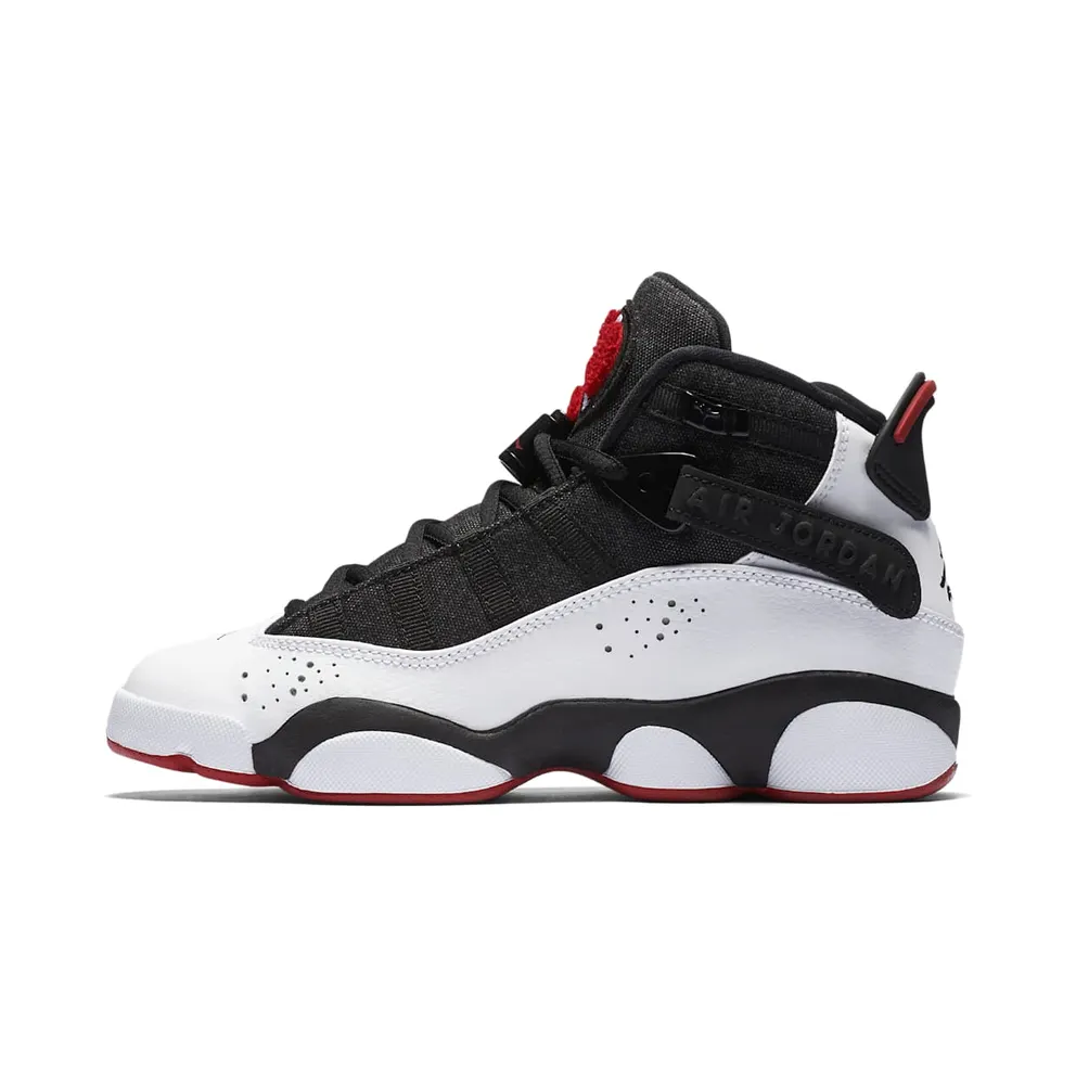 Jordan 6 Rings Black Gym Red (GS)