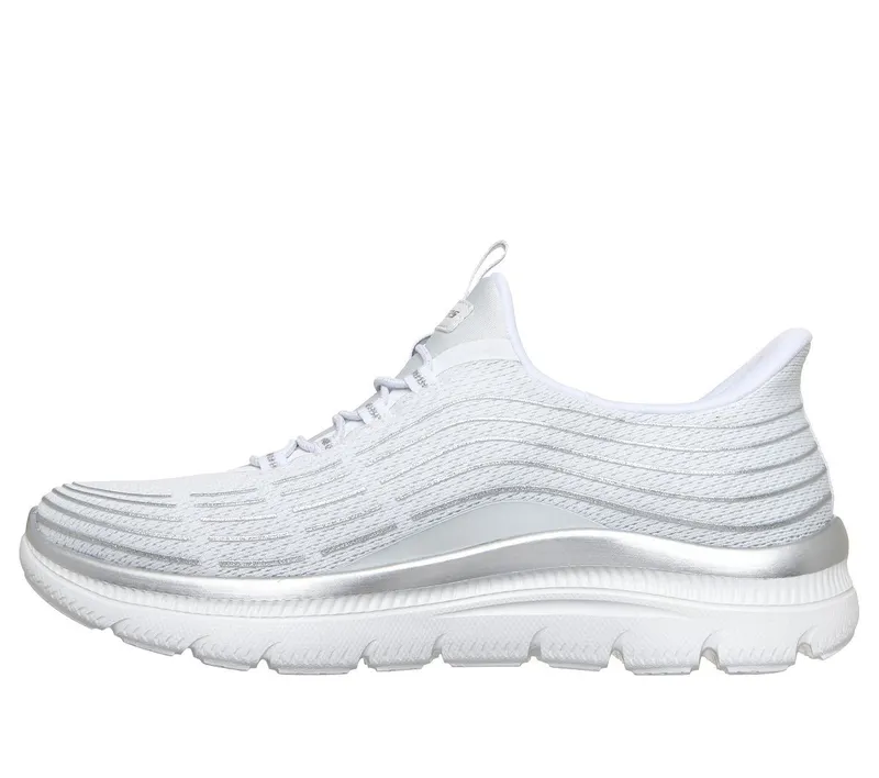 Skechers Slip-ins: Summits Plus Sneaker White/Silver