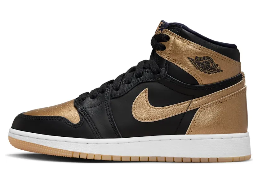 Air Jordan 1 GS “Black Metallic Gold” (FD1437-071)