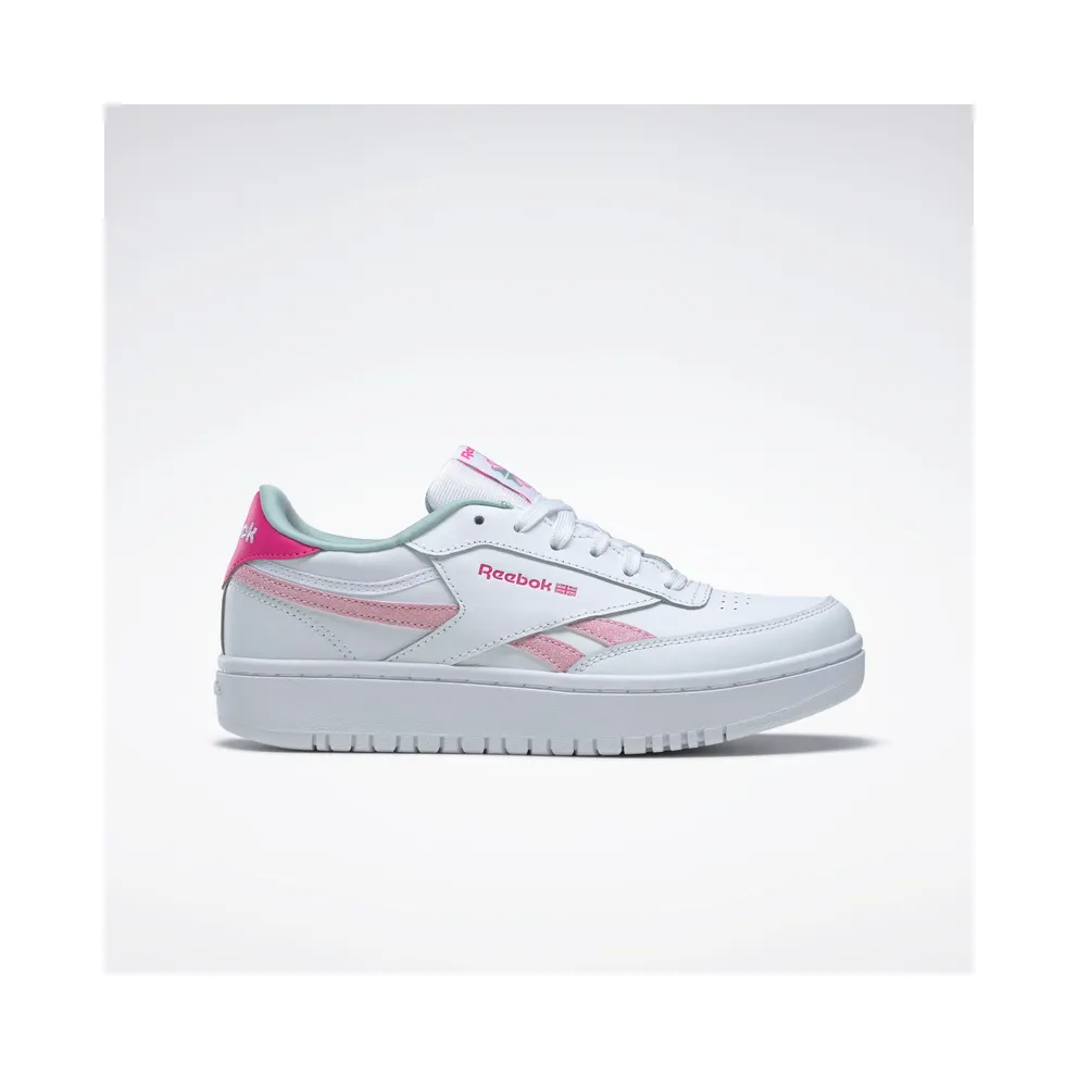 Reebok Club C Double Shoes Cloud White / Proud Pink / Seaside Grey (GW9187)
