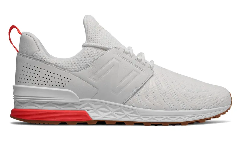 New Balance 574 sport Tournament White/Flame (MS574DFP)