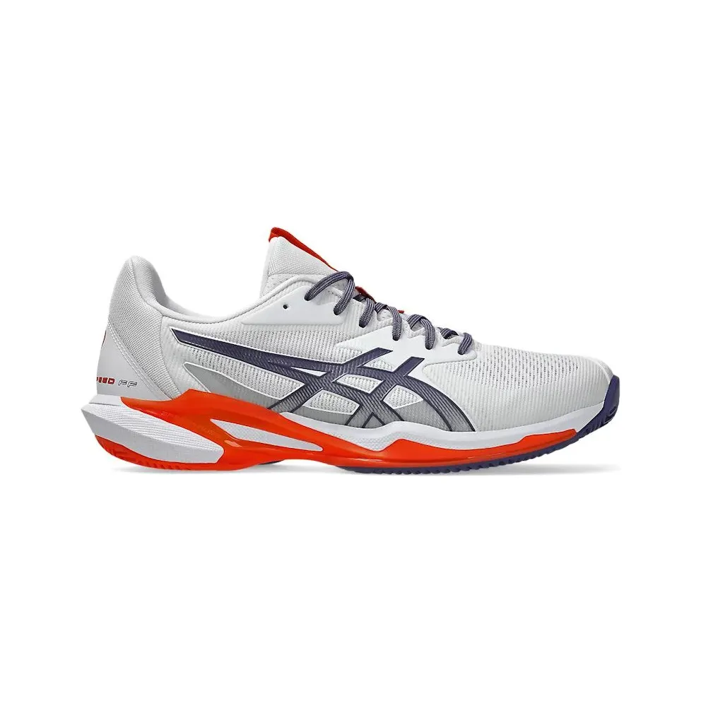 ASICS Solution Speed FF 3 Clay White Greyish Purple (1041A437-103)