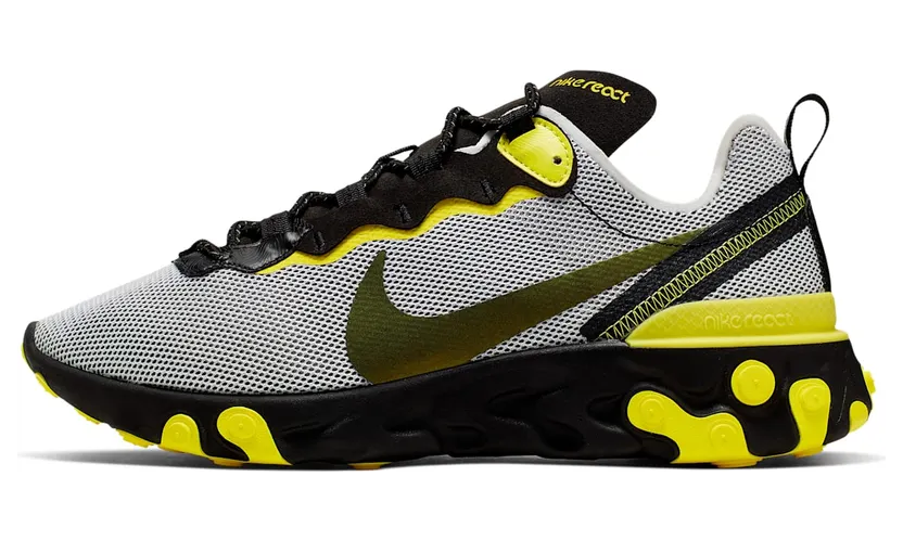 Nike React Element 55 Dynamic Yellow