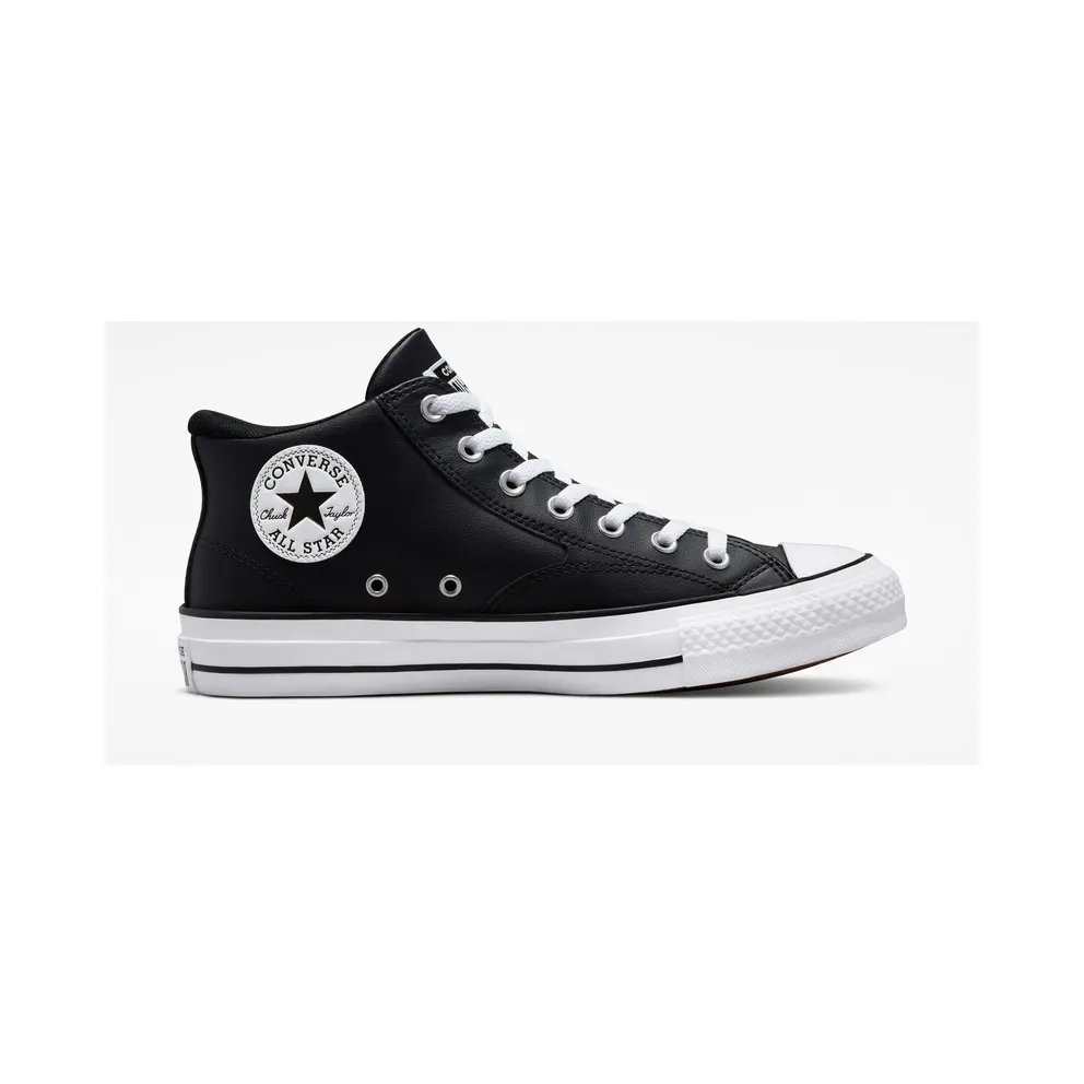 Converse Chuck Taylor All Star Malden Street Faux Leather Black Black/ White (A01716C)