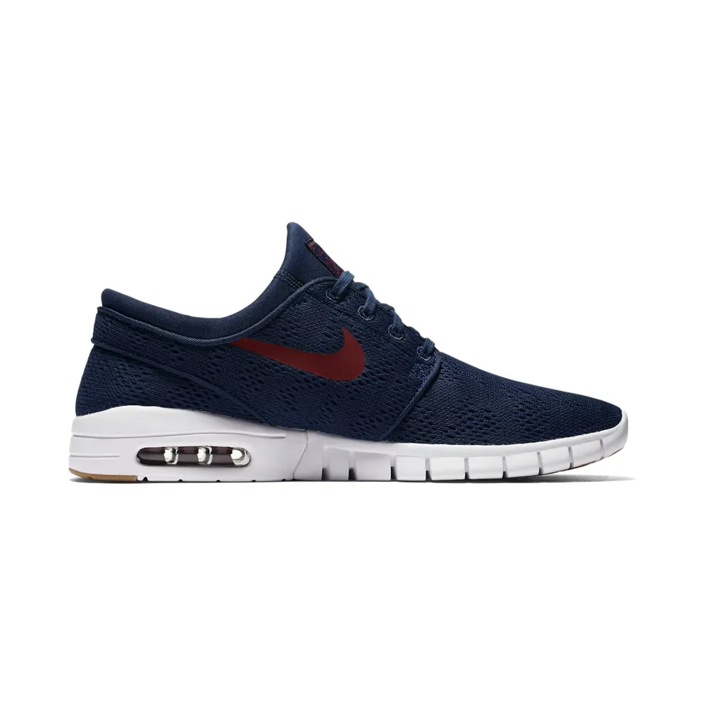 Nike Stefan Janoski Max “Binary Blue / Gum Light Brown / Team Red” (631303-469)