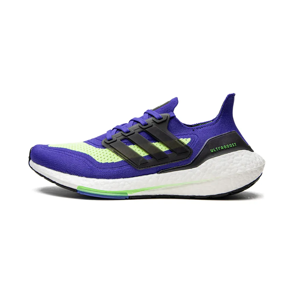 adidas Ultraboost 21 Laufschuh GREEN / Core Black / Screaming Green (S23873)
