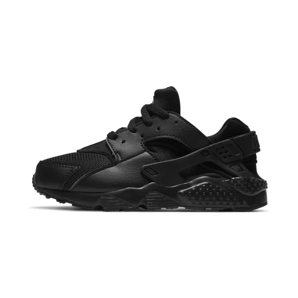 Nike Air Huarache Run Triple Black (PS)