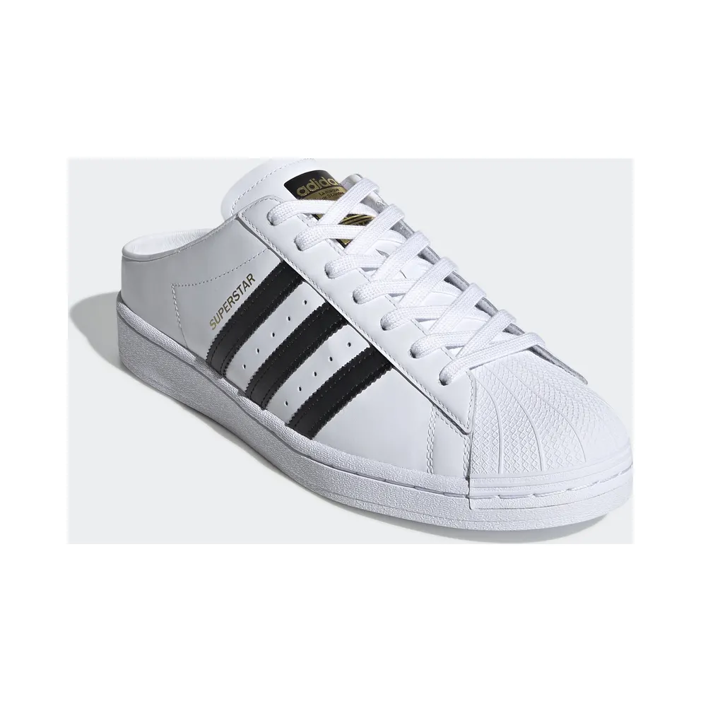adidas Superstar Mule Cloud White Core Black Cloud White/Core Black/Cloud White (FX0527)
