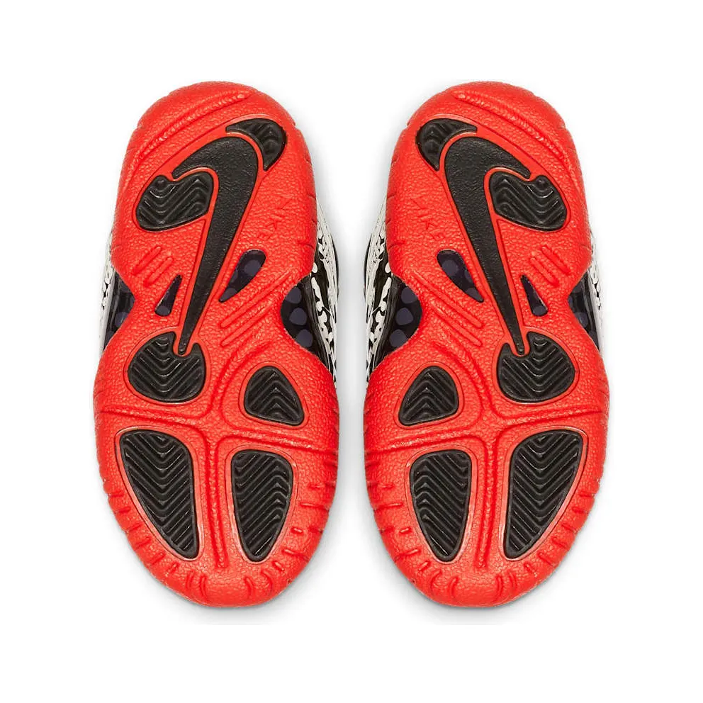 Nike Air Foamposite One Albino Snakeskin (TD) Sail/Habanero Red-Black (723947-104)