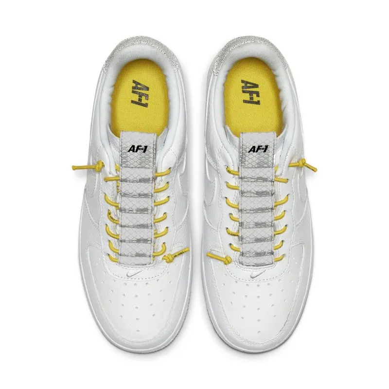 Nike Air Force 1 Low Lux White Chrome Yellow (W) White/Chrome Yellow-Black-White (898889-104)