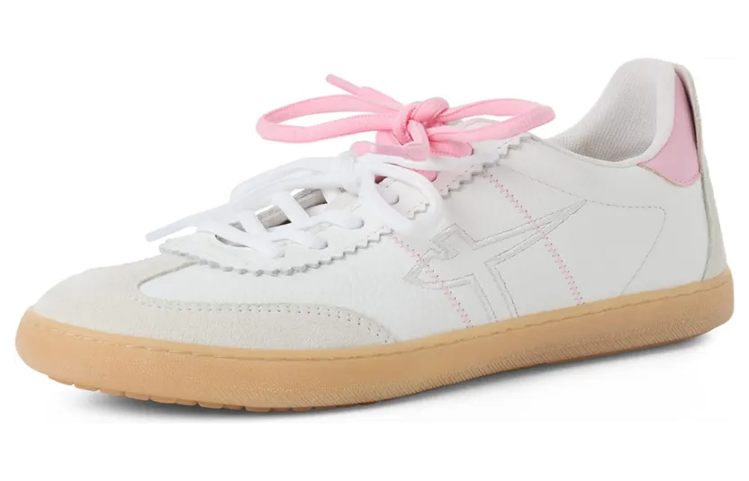 Tamaris sneaker Lichtgrijs / Rosa / Wit (1-23609-46-156)