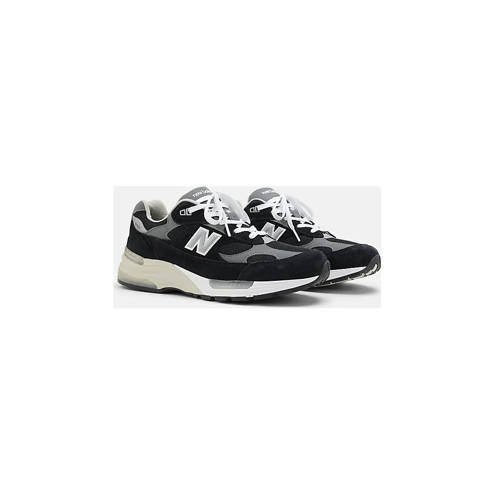 New Balance 992 “Made in USA – Black Grey” (U992BK)