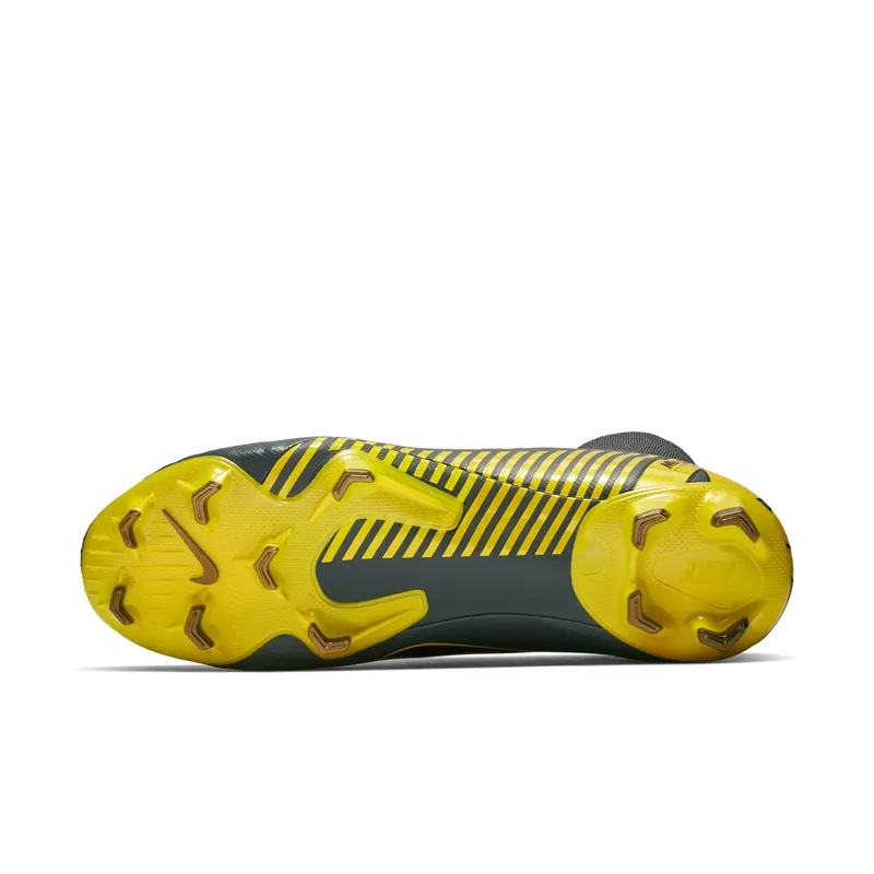 Nike Mercurial Superfly 6 Pro FG Grey Opti Yellow (AH7368-070)