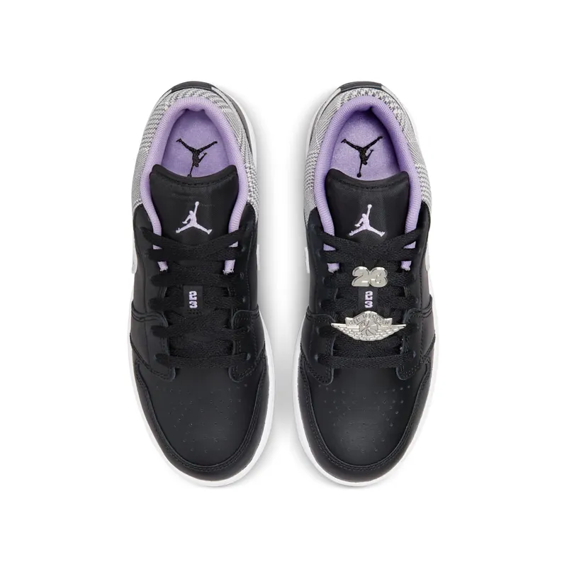 Air Jordan 1 Low Houndstooth (GS) (DH0570-015)