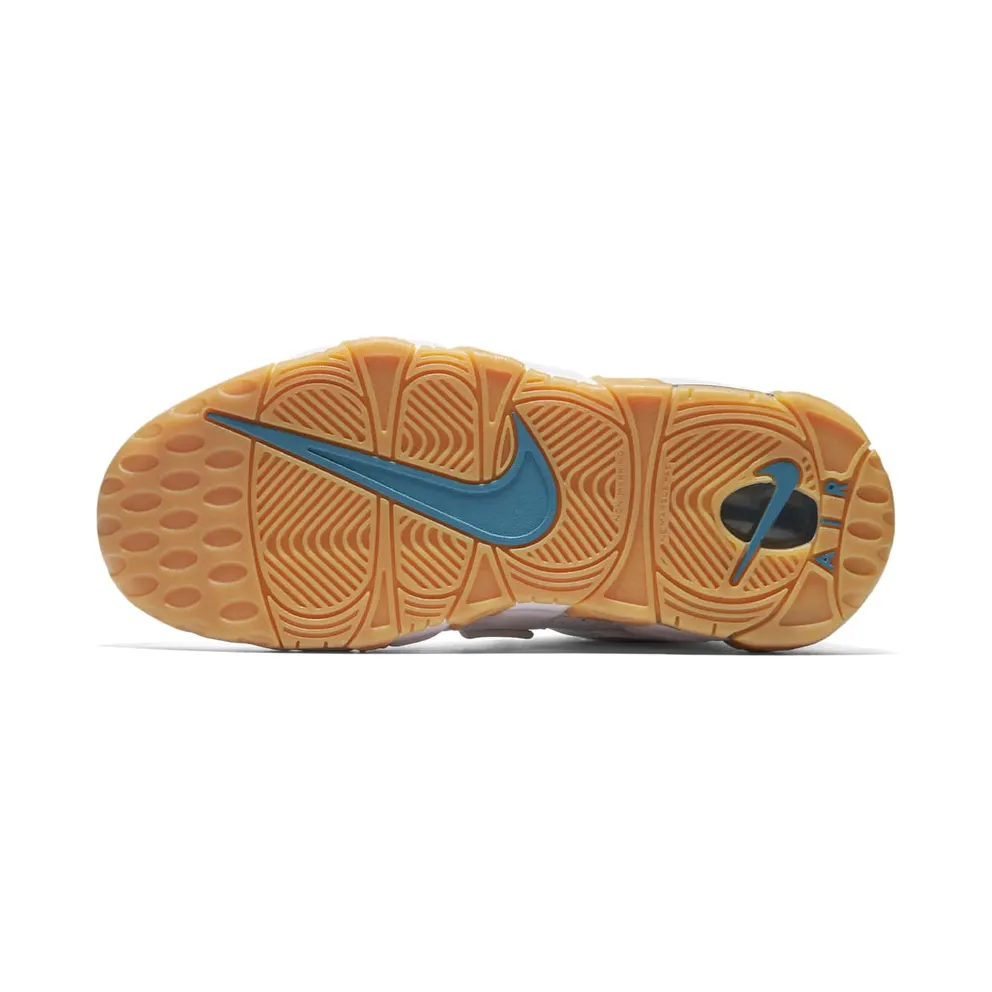 Nike Air More Uptempo White Aqua Gum (GS) White/Noise Aqua-Gum Light Brown-Ocean Bliss (415082-107)