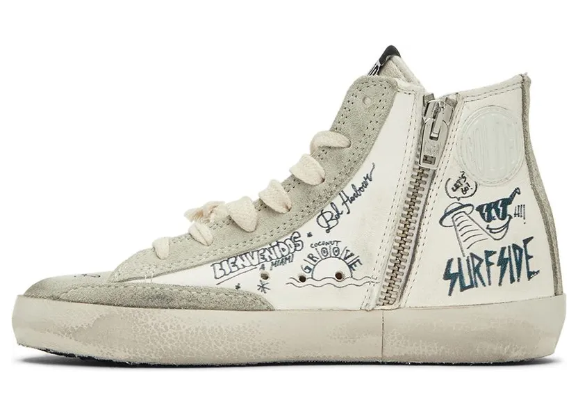 Golden Goose Kids White Francy Classic Sneakers (GYF00113.F002669.10220) (3)