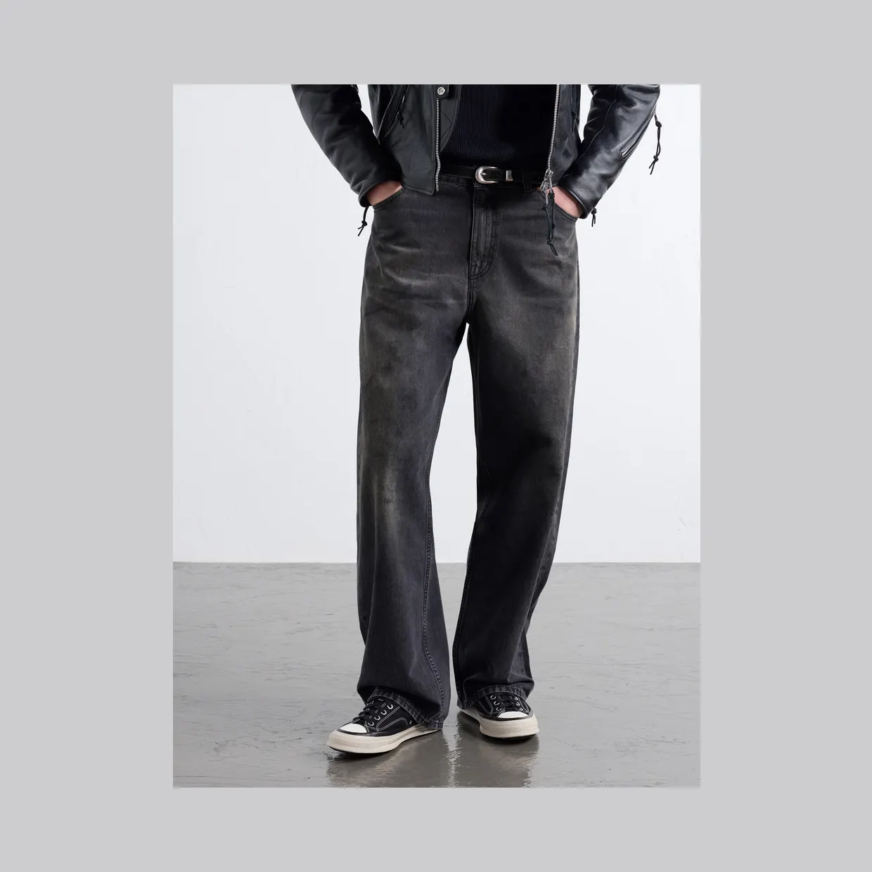 Visvim Skagway Canvas Sneakers Black (0126201001002) (2)