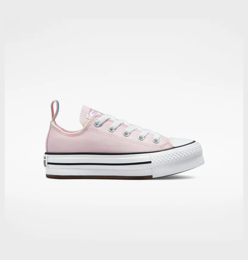 Converse Chuck Taylor All Star EVA Lift Platform Iridescent Decade Pink/white/black