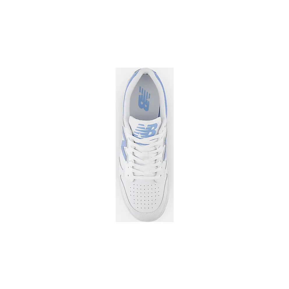 New Balance 480 UNC White Team Carolina Light Aluminum (BB480LTC)